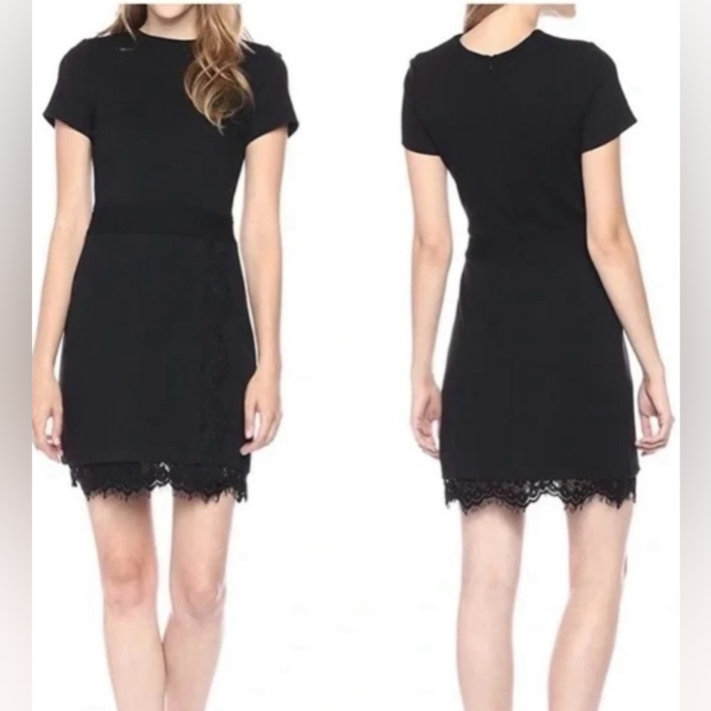 French Connection Lula Stretch Lace Dress size 4